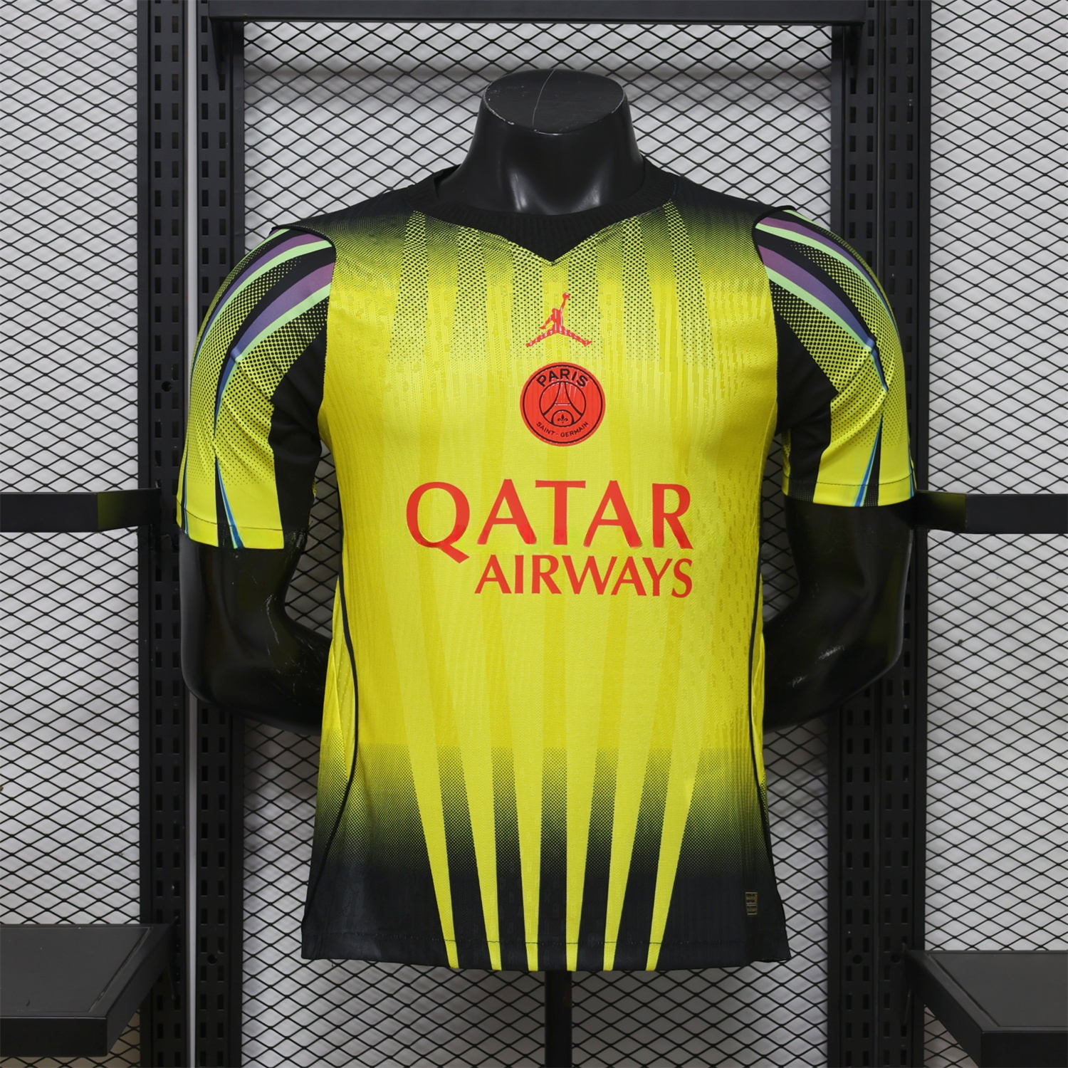 Paris Saint-Germain PSG 26-27 Yellow Special Jersey - Player Version - UnitedFutballJersey