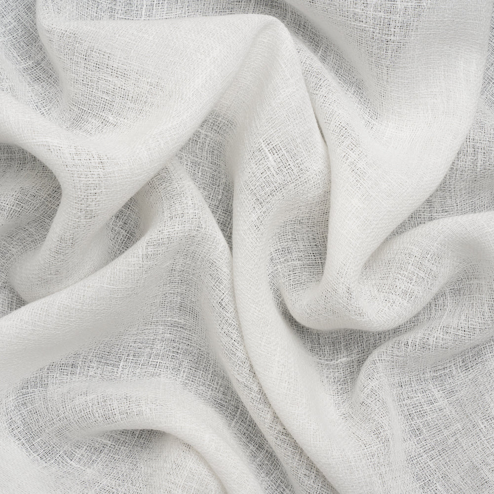 Slubbed Gauzy Drapery Sheer Fabric 118