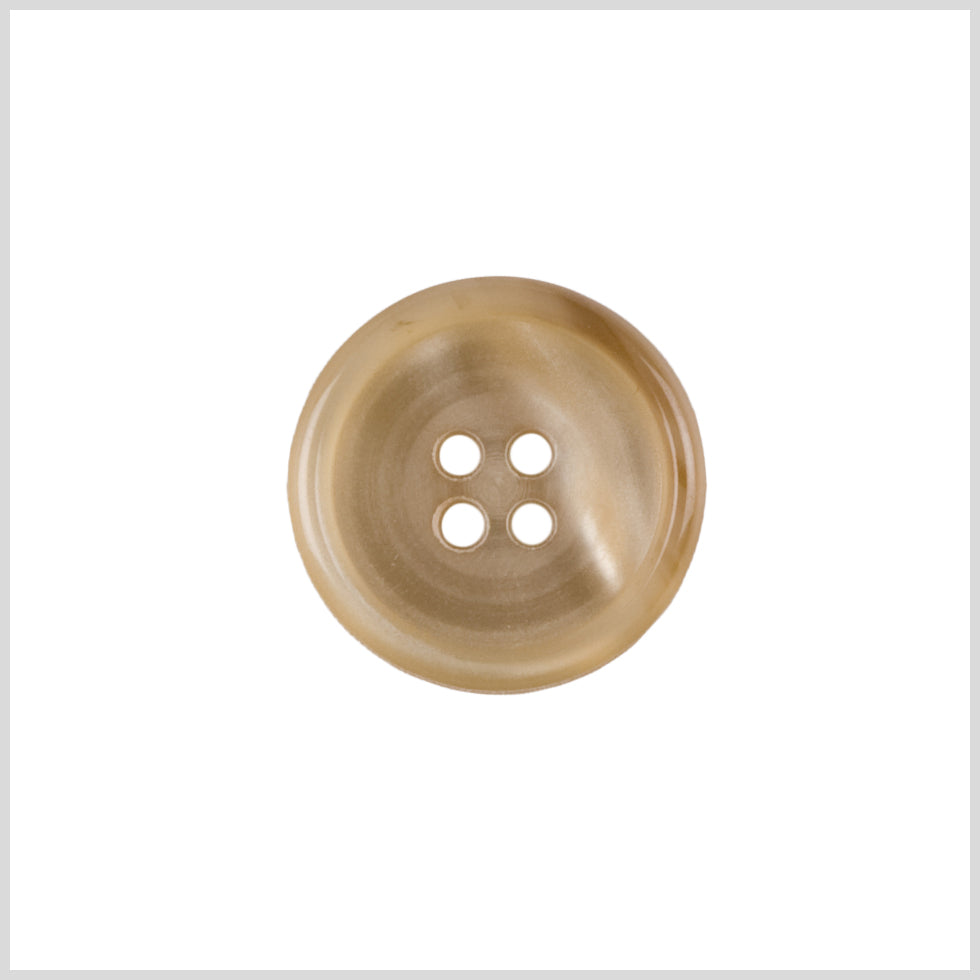Plastic 4-Hole Button - 24L/15mm - Beige and Cream Streaks - Joann Fabrics