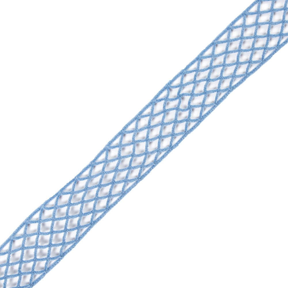 Azul Criss Cross Chenille Trim - 2
