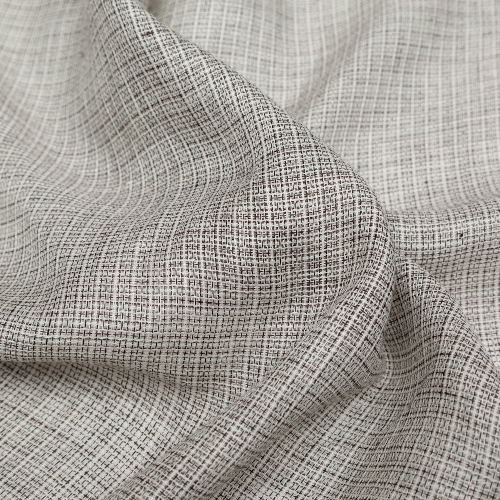White and Black Tweed Linen Scrim - Joann Fabrics