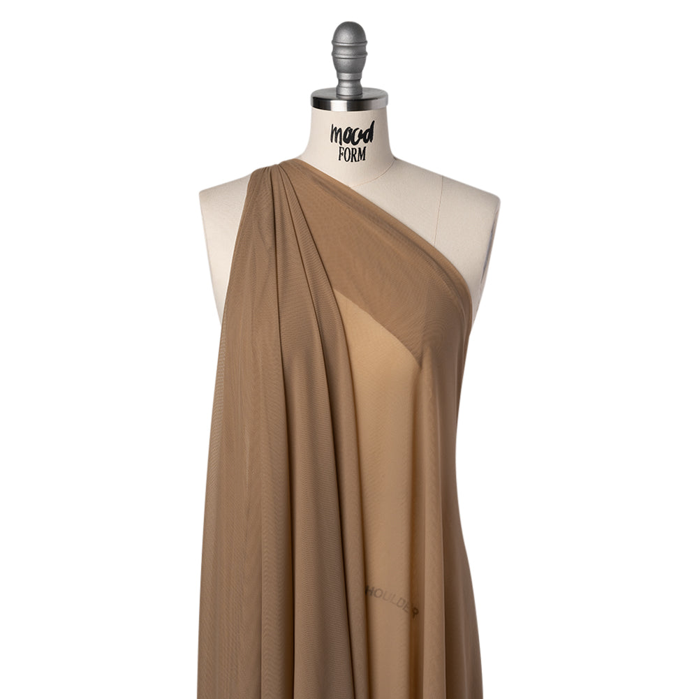 Nylon Stretch Mesh - Dark Beige - Bernetta Collection - Joann Fabrics