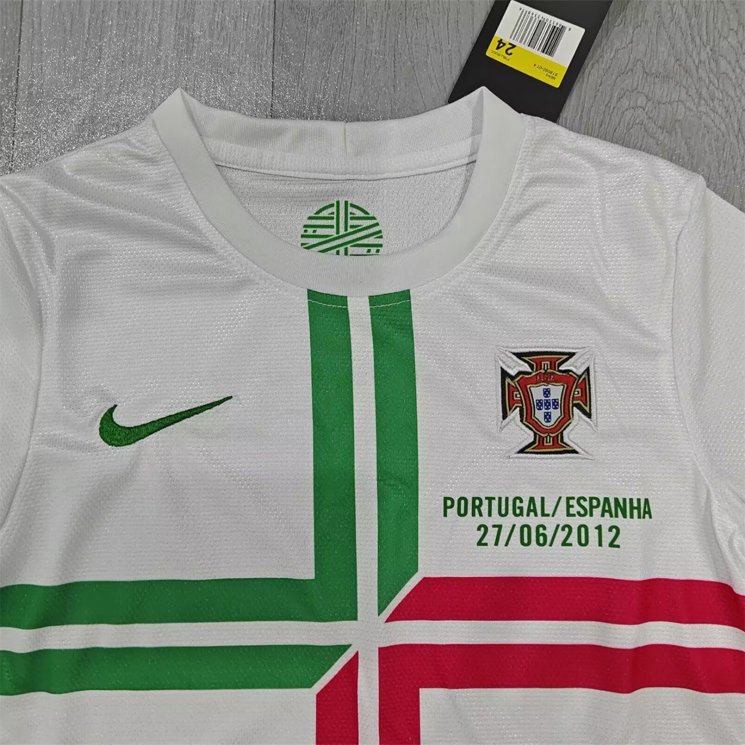 Retro Portugal 2012 Away Kids Kit - UnitedFutballJersey