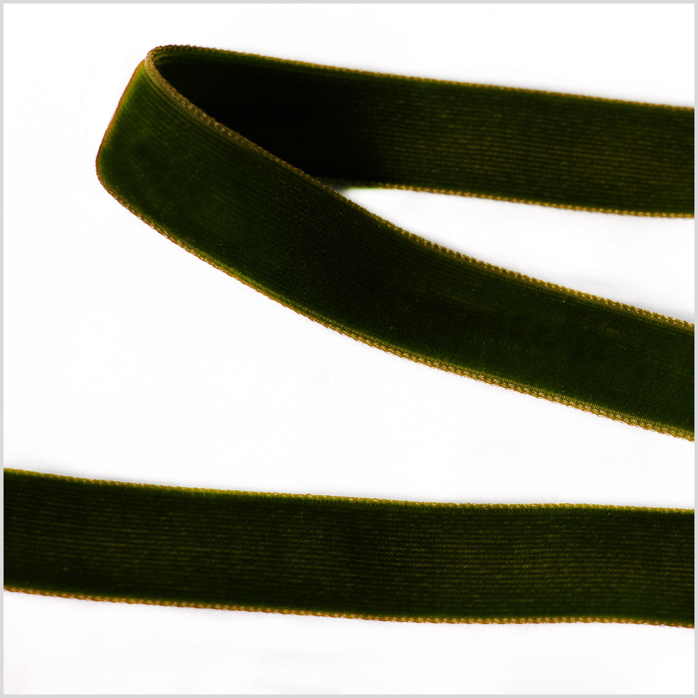 Double Faced Velvet Ribbon Made in Italy - 5/8