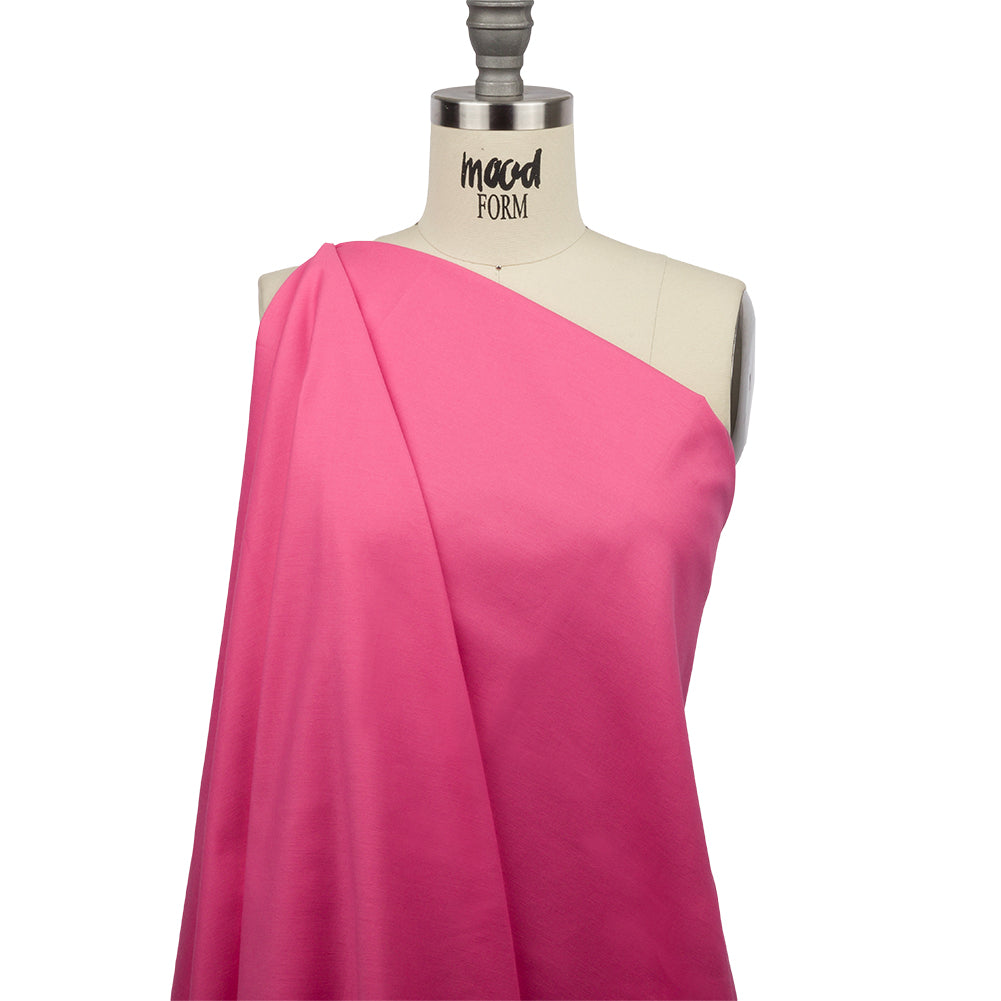 Stretch Cotton Sateen - Pink - Mood Exclusive Carlos Collection - Joann Fabrics