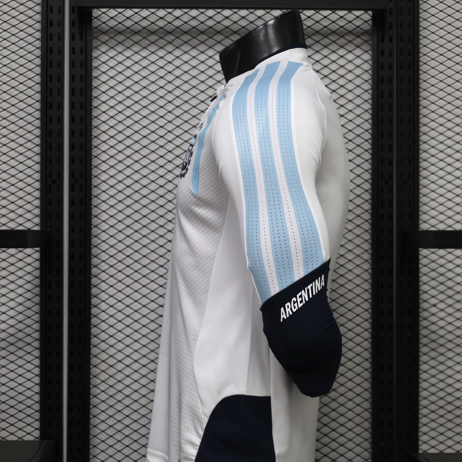 Argentina 2026 White Long Sleeves Training Jersey - Player Version - UnitedFutballJersey