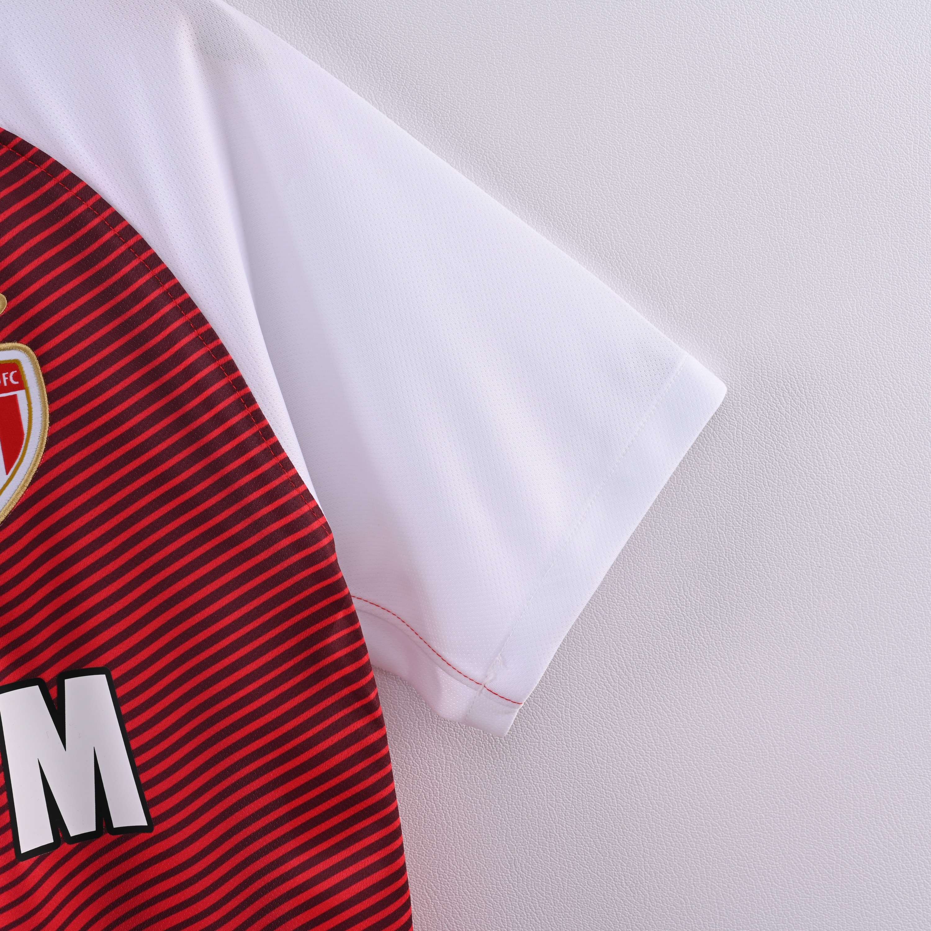 2016/2017 Retro AS Monaco Home（League version）Football Shirt 1:1 Thai Quality