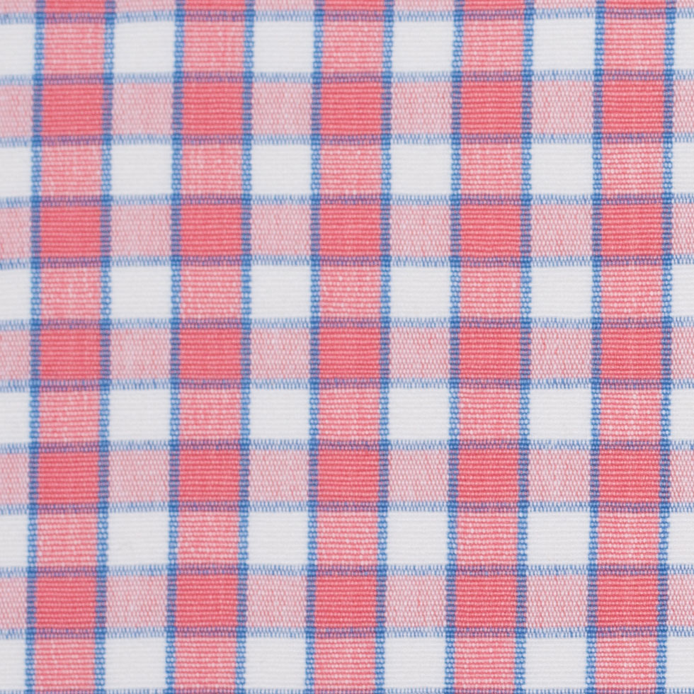 Cotton Candy Pink and Blue Checked Handwoven Cotton - Joann Fabrics