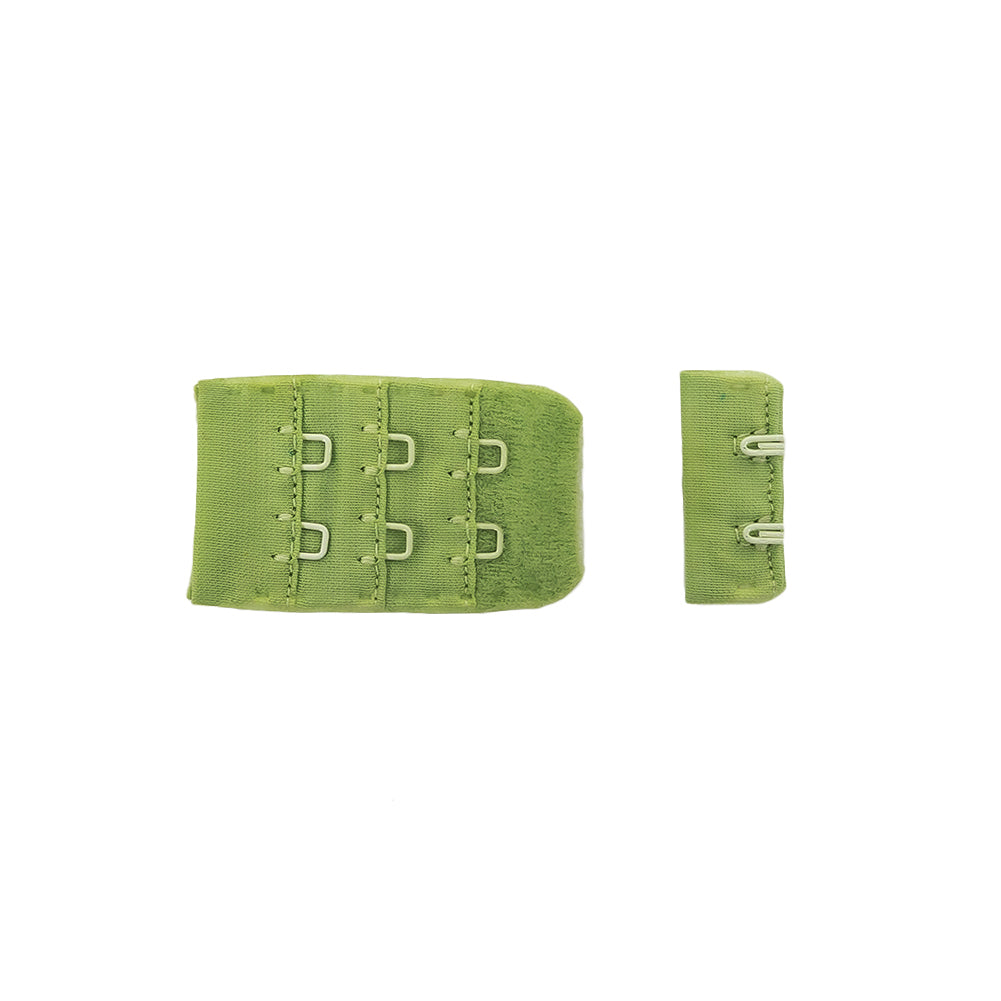 Lucky Green Bra Hook and Eye Back Closure - 2 x 3 - Joann Fabrics