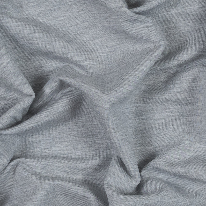 Bamboo and Merino Wool Stretch Fleece - Light Gray - Joann Fabrics