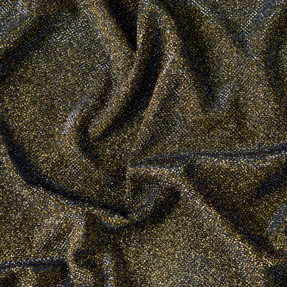 Two-Tone Galaxy Lame - Blue and Gold - Andromeda Collection - Joann Fabrics