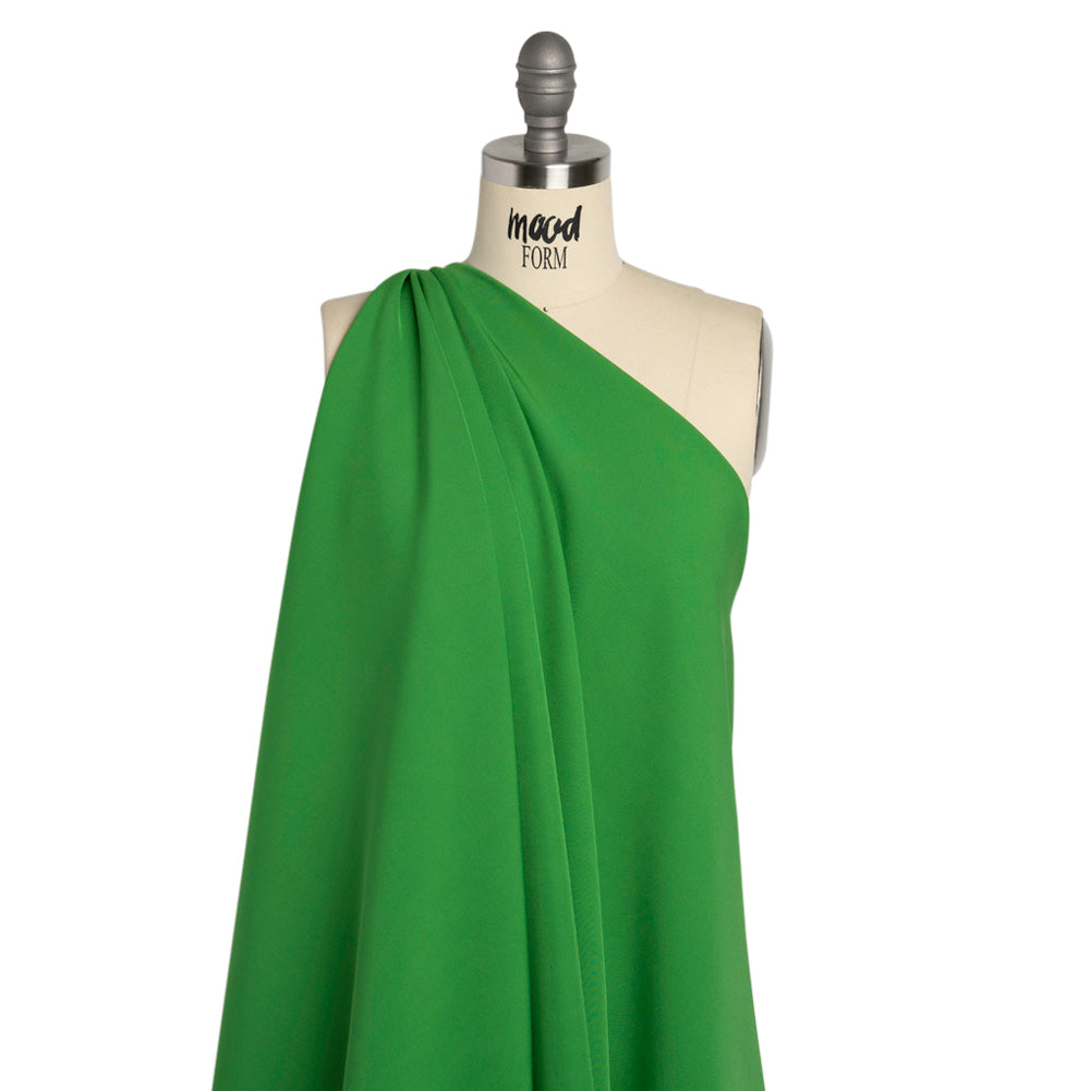 Stretch Recycled Polyester 4-Ply Crepe - Green - Premium Collection - Joann Fabrics