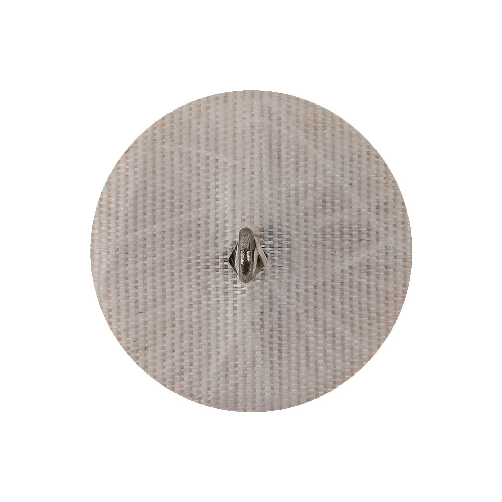 Vintage White Chop Beaded Dome Shaped Shank Back Button - 40L/25.5mm - Joann Fabrics
