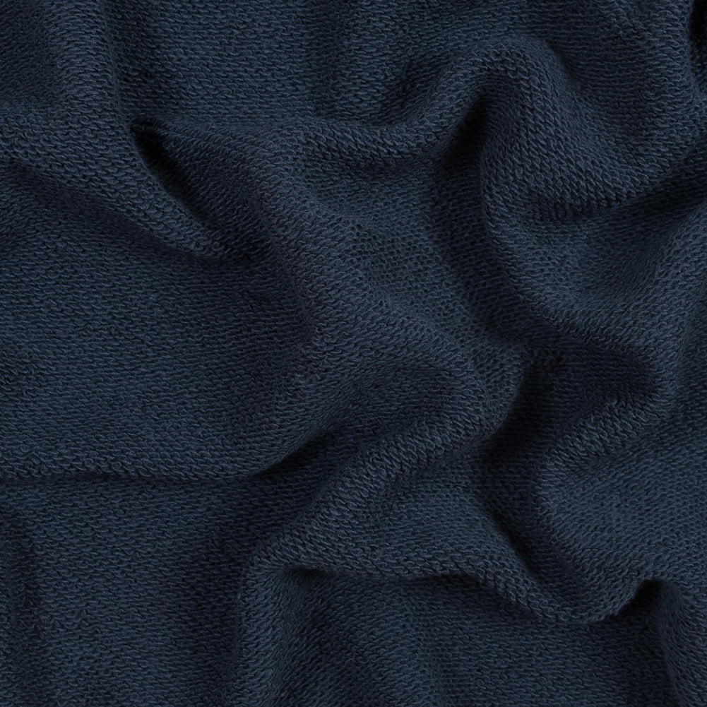 Thick Cotton French Terry - Navy - Joann Fabrics