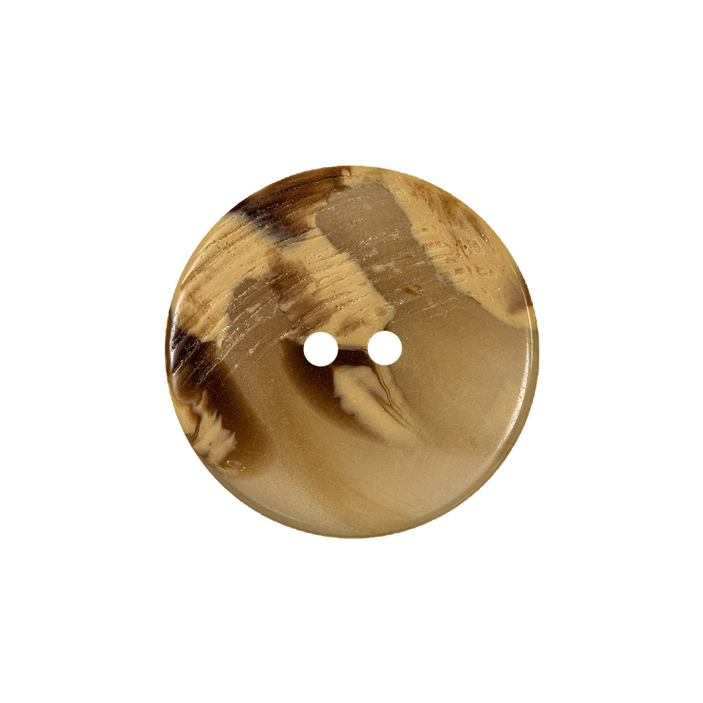Biscuit and Coffee Abstract Two-Hole Plastic Button - 36L/23mm - Joann Fabrics