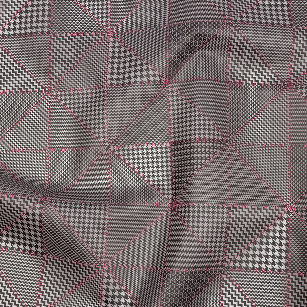 Black and Red Weaving Patterns Translucent Vinyl - Joann Fabrics