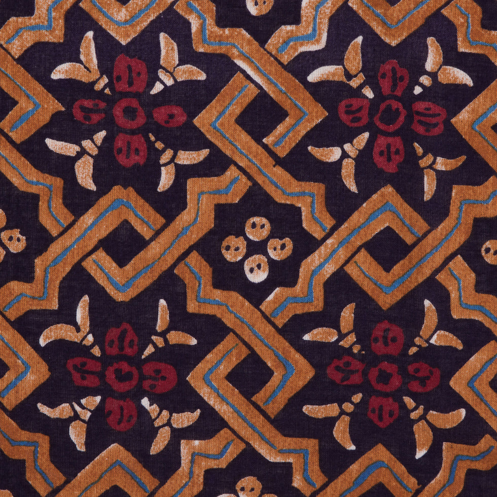 Mysterioso/Cashew Abstract Loosely Woven Cotton Print - Joann Fabrics