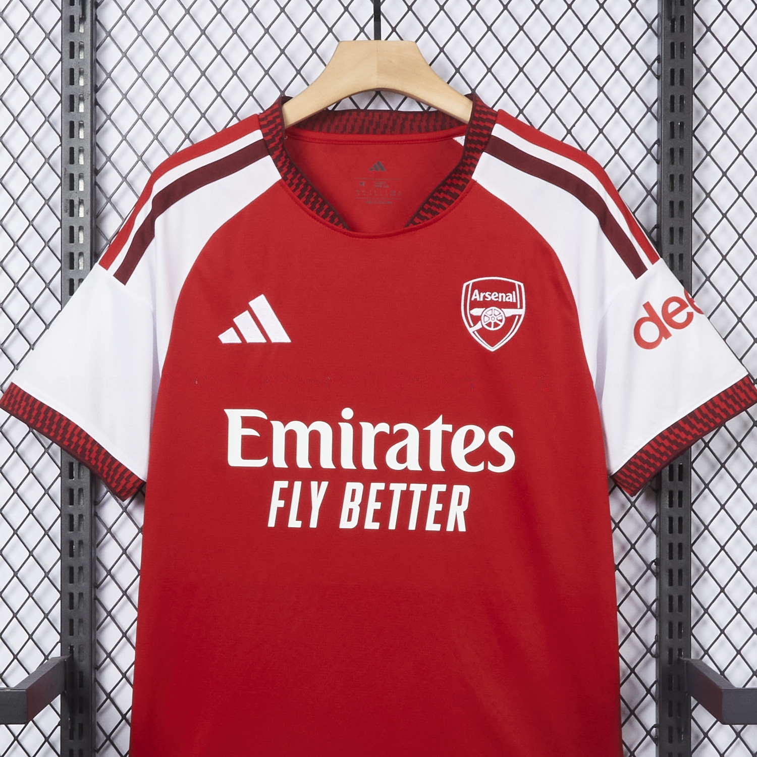 【Champion 26 Font】Arsenal 26-27 Home Jersey - Fans Version - UnitedFutballJersey