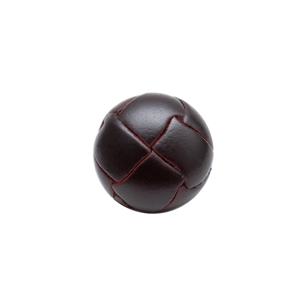 Antique Leather Shank Back Button - 24L/15mm - Joann Fabrics