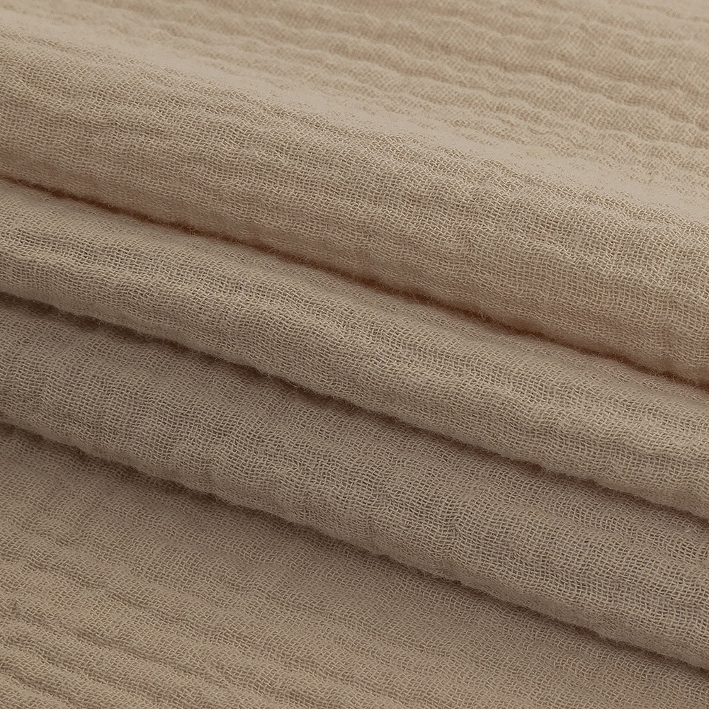 Double Cotton Gauze - Beige - Talamanca Collection - Joann Fabrics