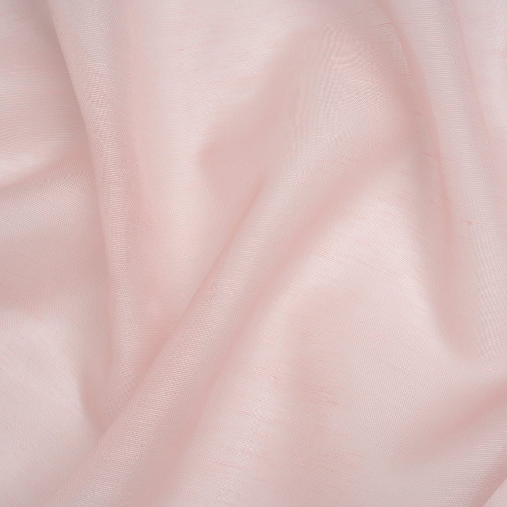 Linen and Silk Scrim - Blush Pink - Famous Australian Designer Deadstock - Joann Fabrics
