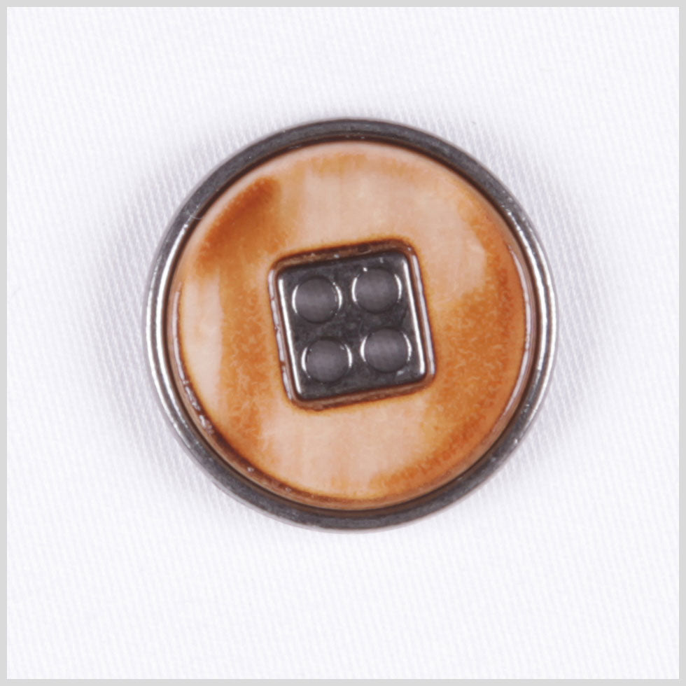 Titan Beige Metal Button - 24L/15mm - Joann Fabrics