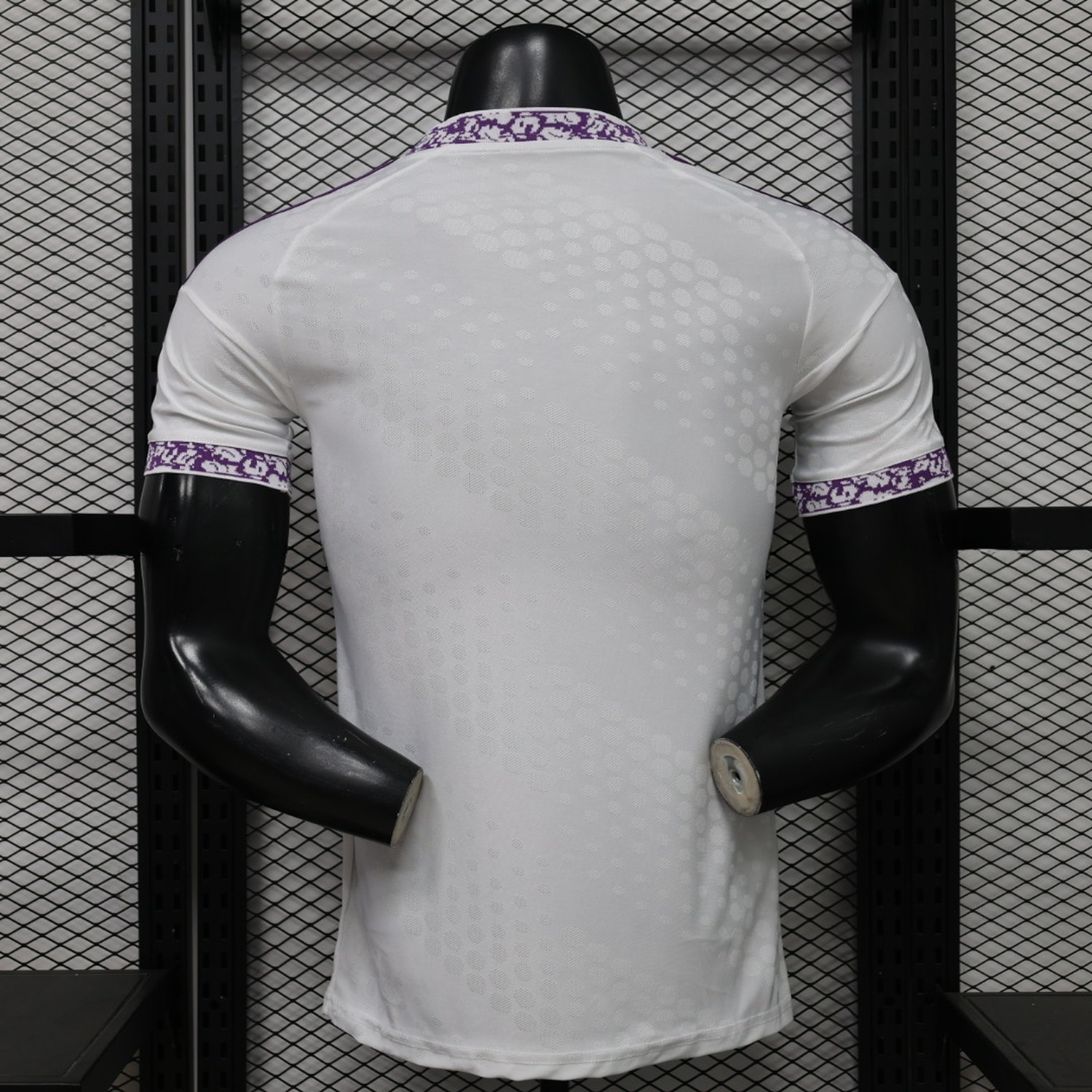 Real Madrid 26-27 White Purple Special Jersey - Player Version - UnitedFutballJersey