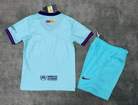 2026/2027 Barcelona Third Away Football Jersey 1:1 Thai Quality Kids Size