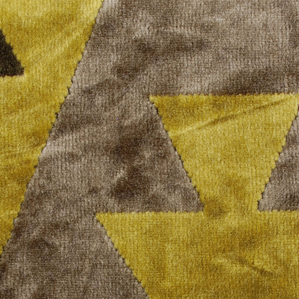 Green Geometric Velvet - Joann Fabrics