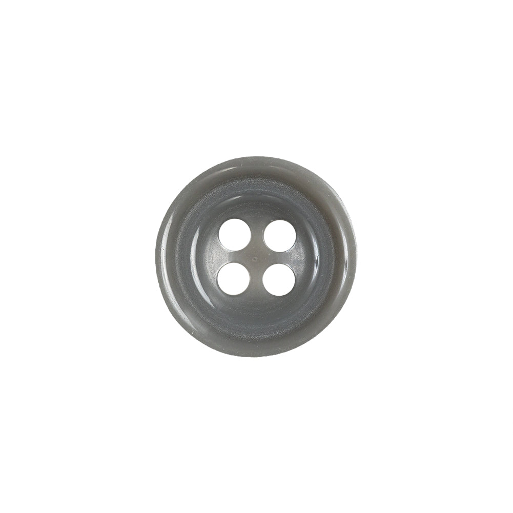 Matte Frost Gray 4-Hole Shallow Plate Plastic Button - 24L/15mm - Joann Fabrics