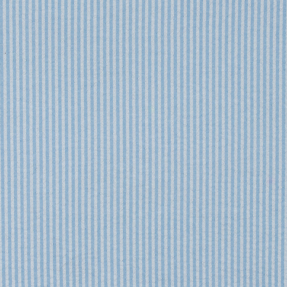 Dewey Light Blue Candy Striped Seersucker - Joann Fabrics