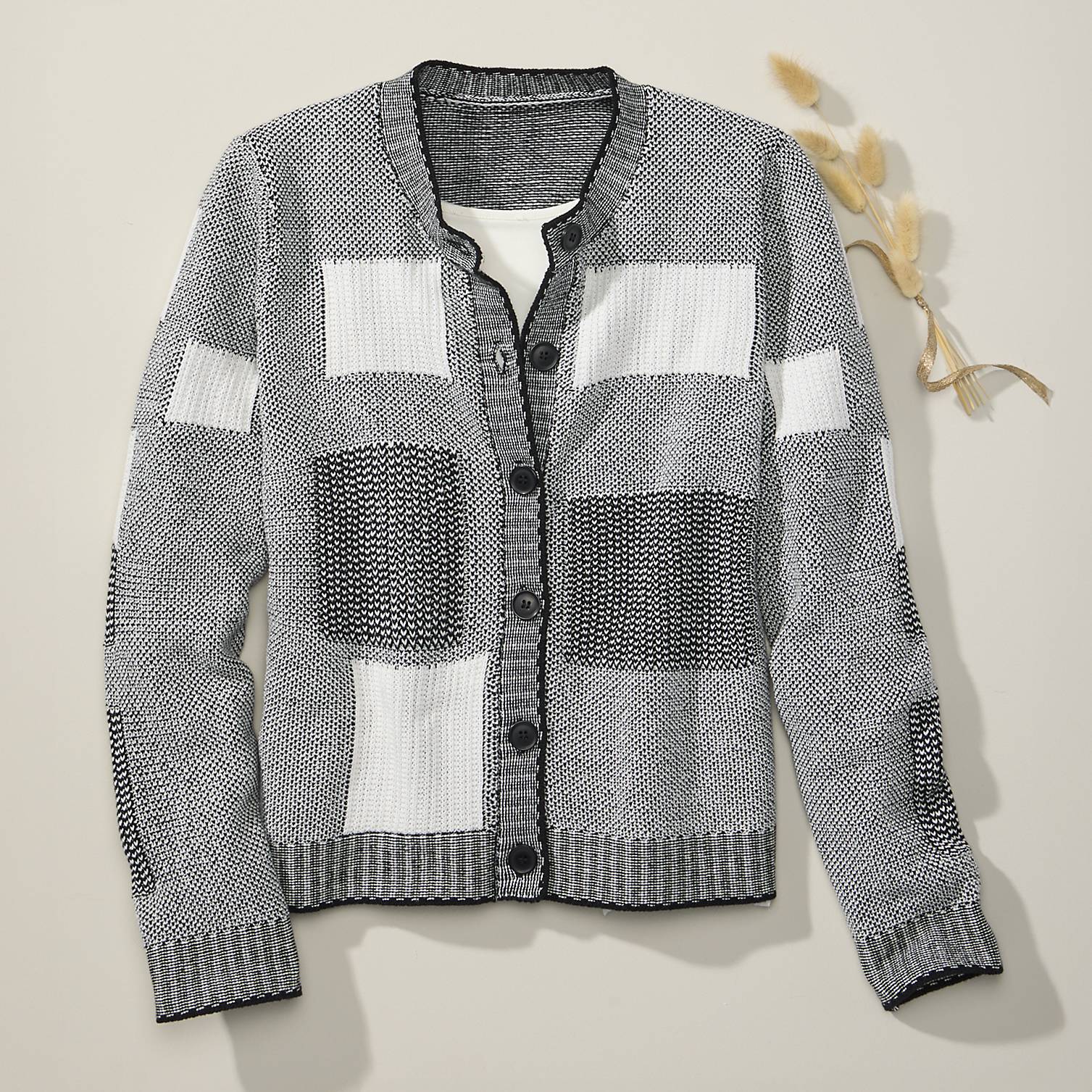 Block Pattern Cardigan - Northstyle Catalog