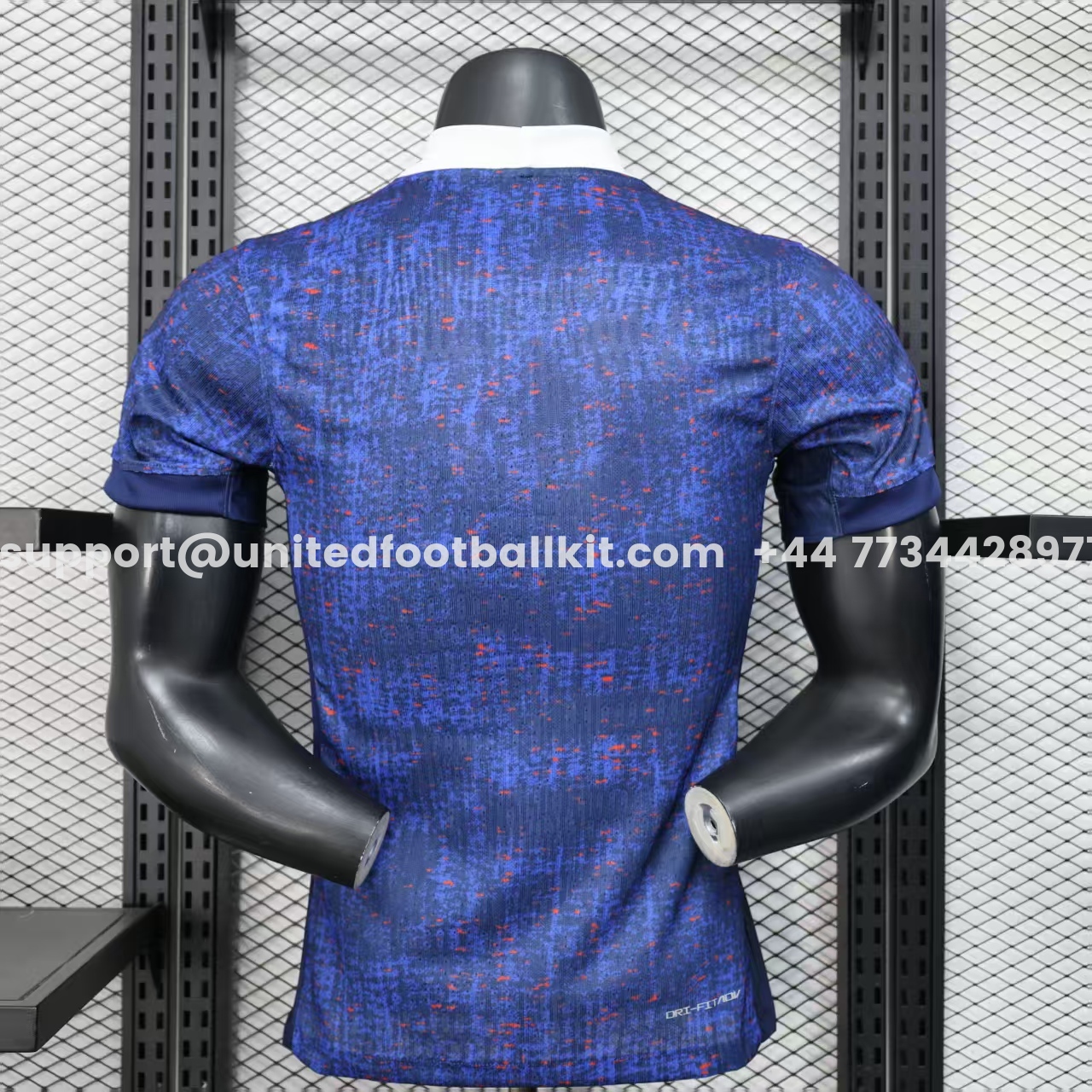 France 2025 Women's Team Home Jersey - Men's Player Version - UnitedFutballJersey
