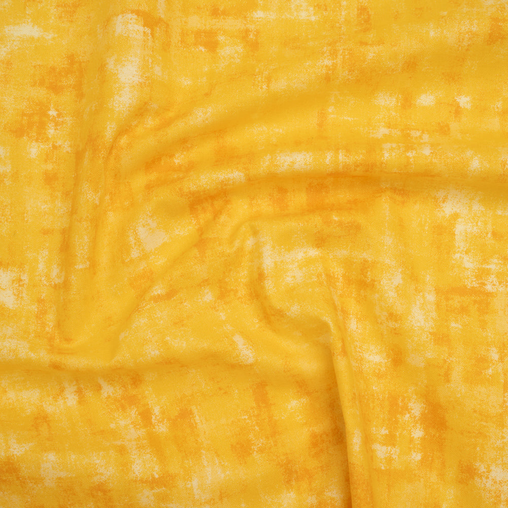 Printed Quilting Cotton by Patrick Lose for Northcott - Brassy Jazzy Painted Texture - Tonal Trios Collection - Joann Fabrics