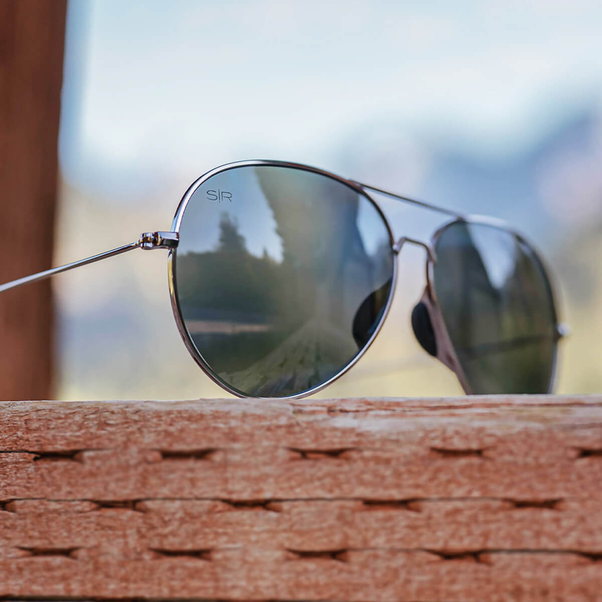 Tangle Free Aviator – Blackout Polarized
