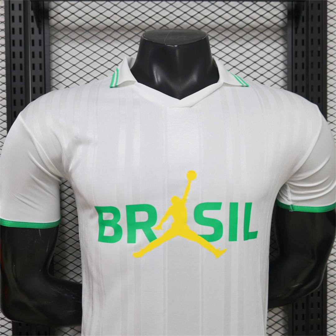 Brazil 2026 Jordan Whtie Special Jersey - Fans Version - UnitedFutballJersey
