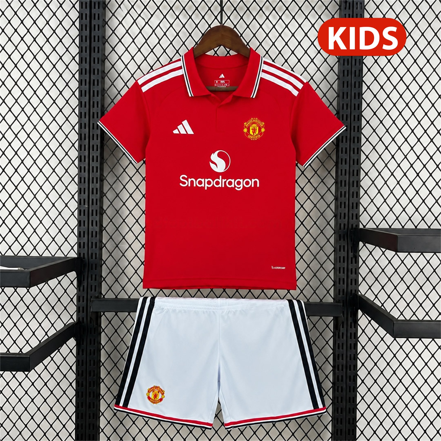 Manchester United 26-27 Home Kids Kit - UnitedFutballJersey
