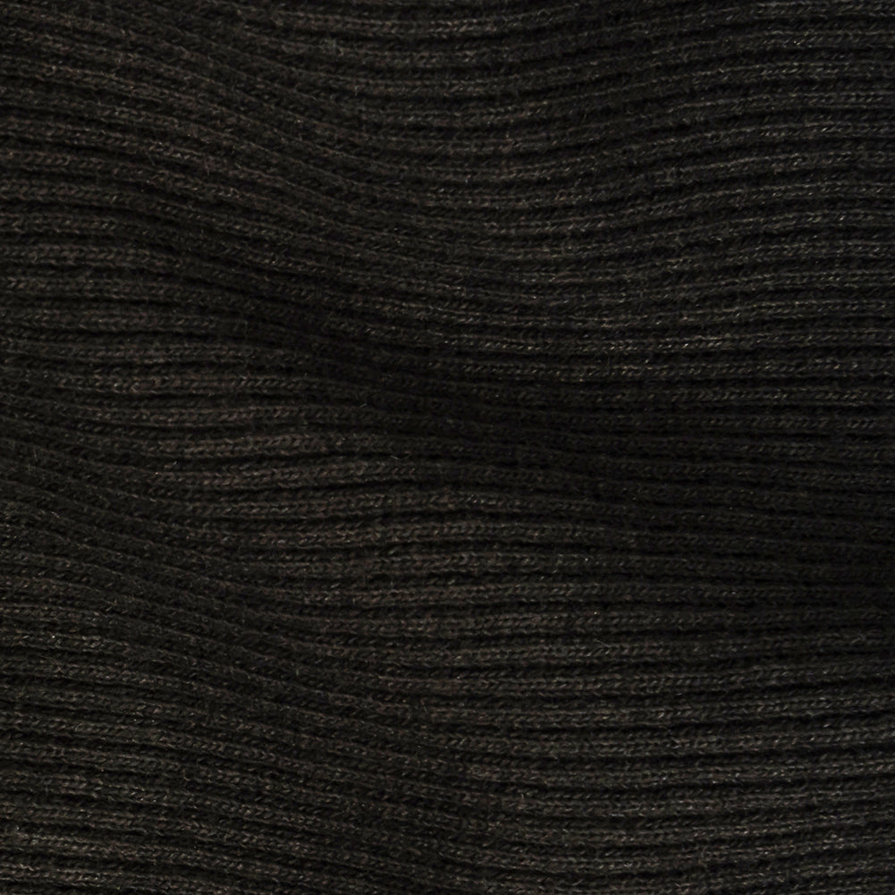 Cotton Tubular 2x2 Rib Knit - Black - Adile Collection - Joann Fabrics