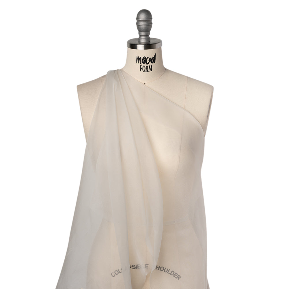 Silk Organza - White - Famous Australian Designer Deadstock - Joann Fabrics