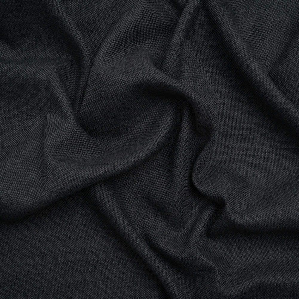 Linen Look Recycled Polyester and Cotton Woven - Raven - British Imported - Joann Fabrics
