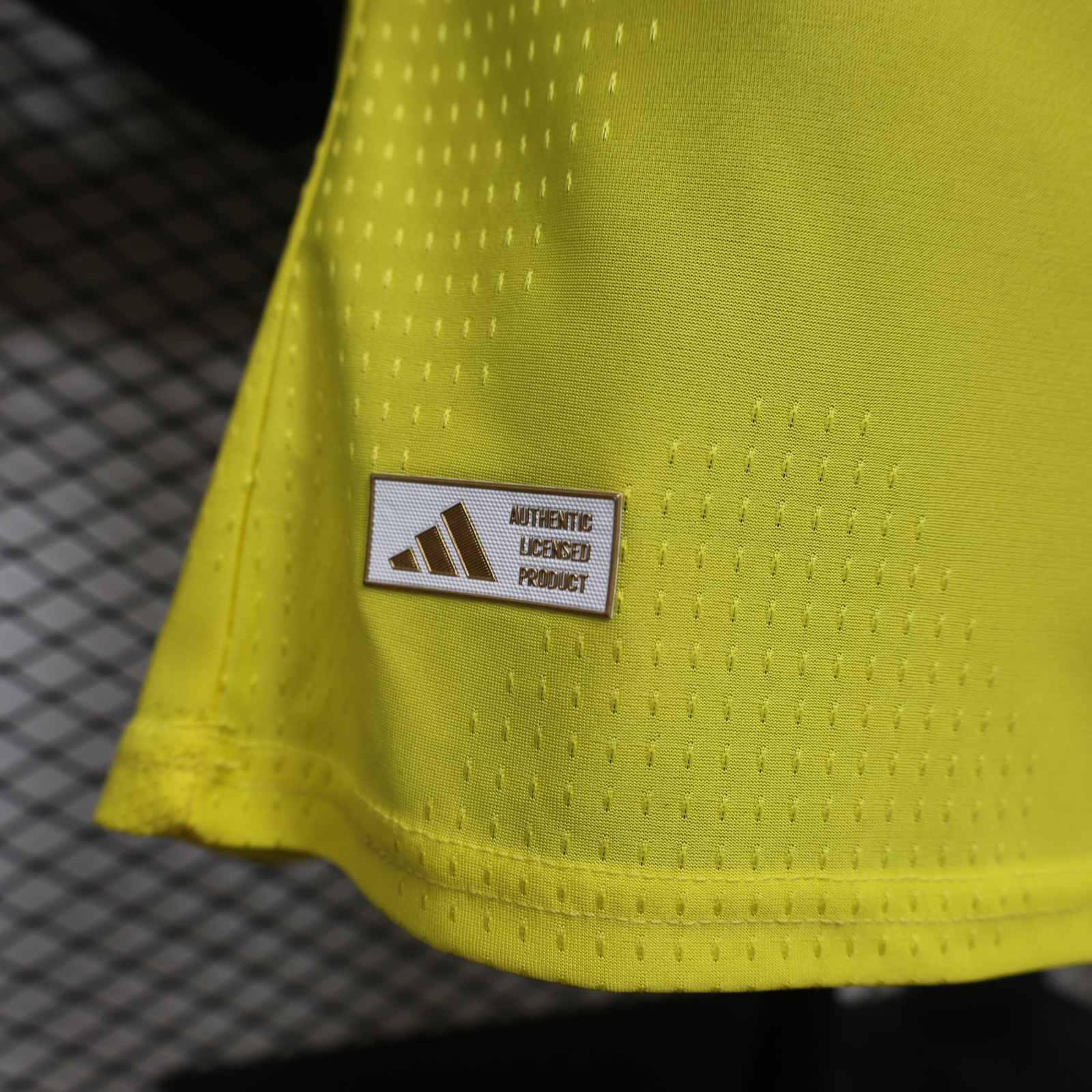 Al Nassr Riyadh Victory 26-27 Home Jersey With HUMAIN Sponsor - Player Version - UnitedFutballJersey