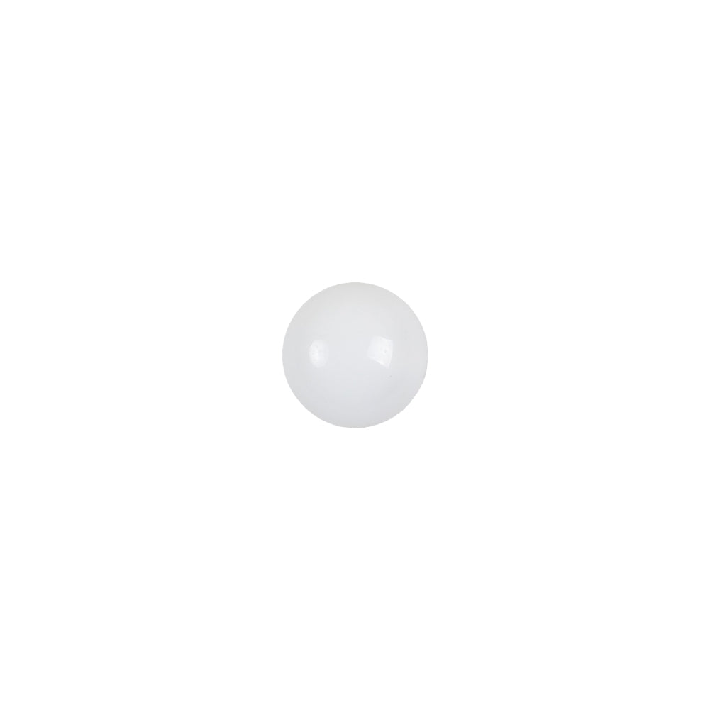 European White Self Back Glass Button - 12L/7.5mm - Joann Fabrics