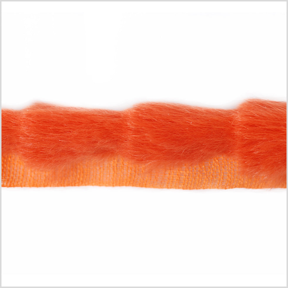 Orange Rabbit Fur Trim - Joann Fabrics