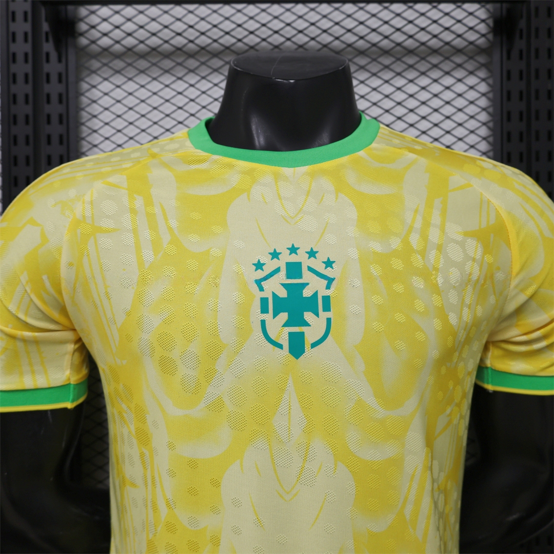 Brazil 2026 Light Yellow Special Jersey - Player Version - UnitedFutballJersey