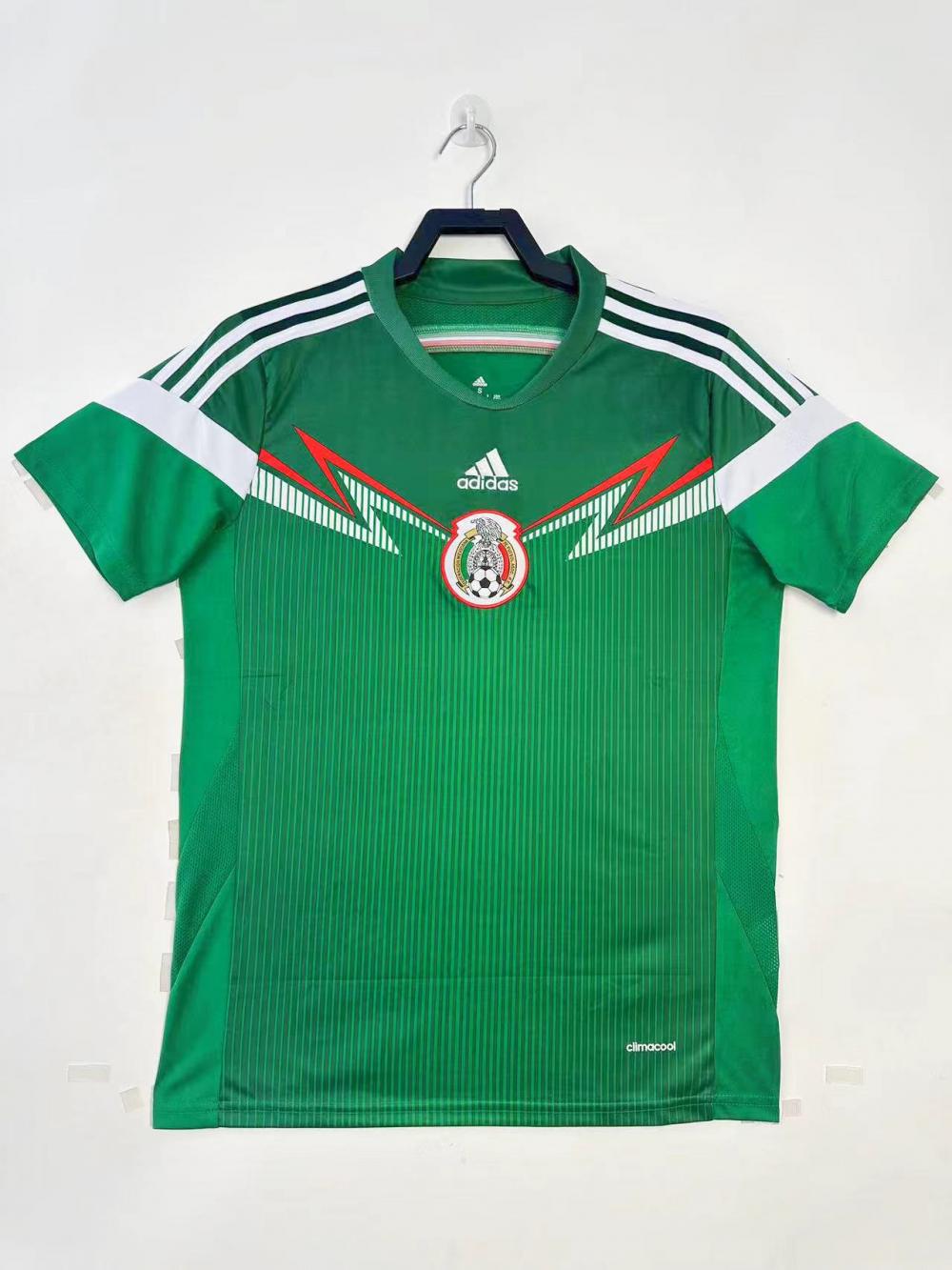 2014 Retro Mexico Home Soccer Jersey 1:1 Thai Quality