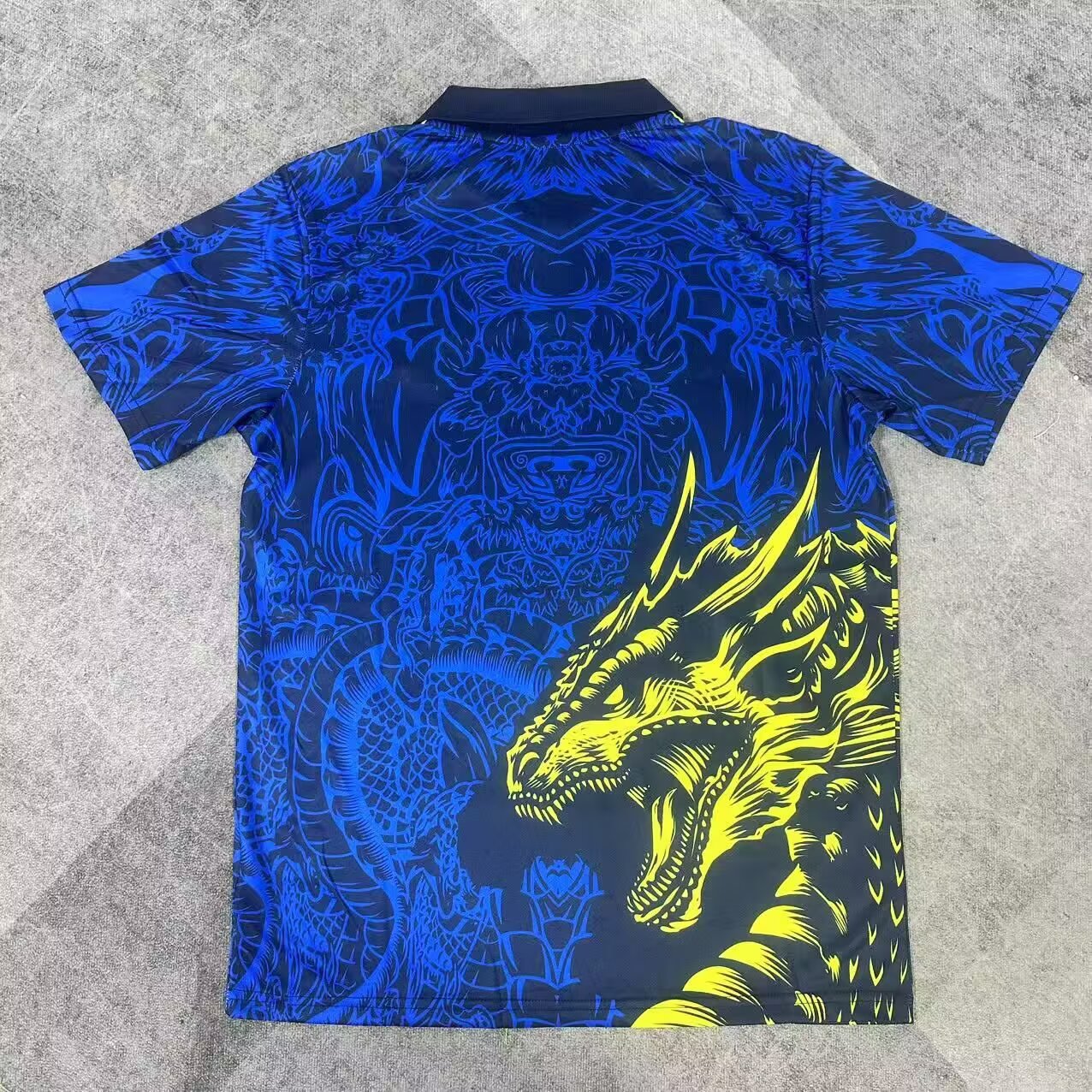 2025/2026 Real Madrid Blue Dragon pattern Special Edition Football Jersey 1:1 Thai quality