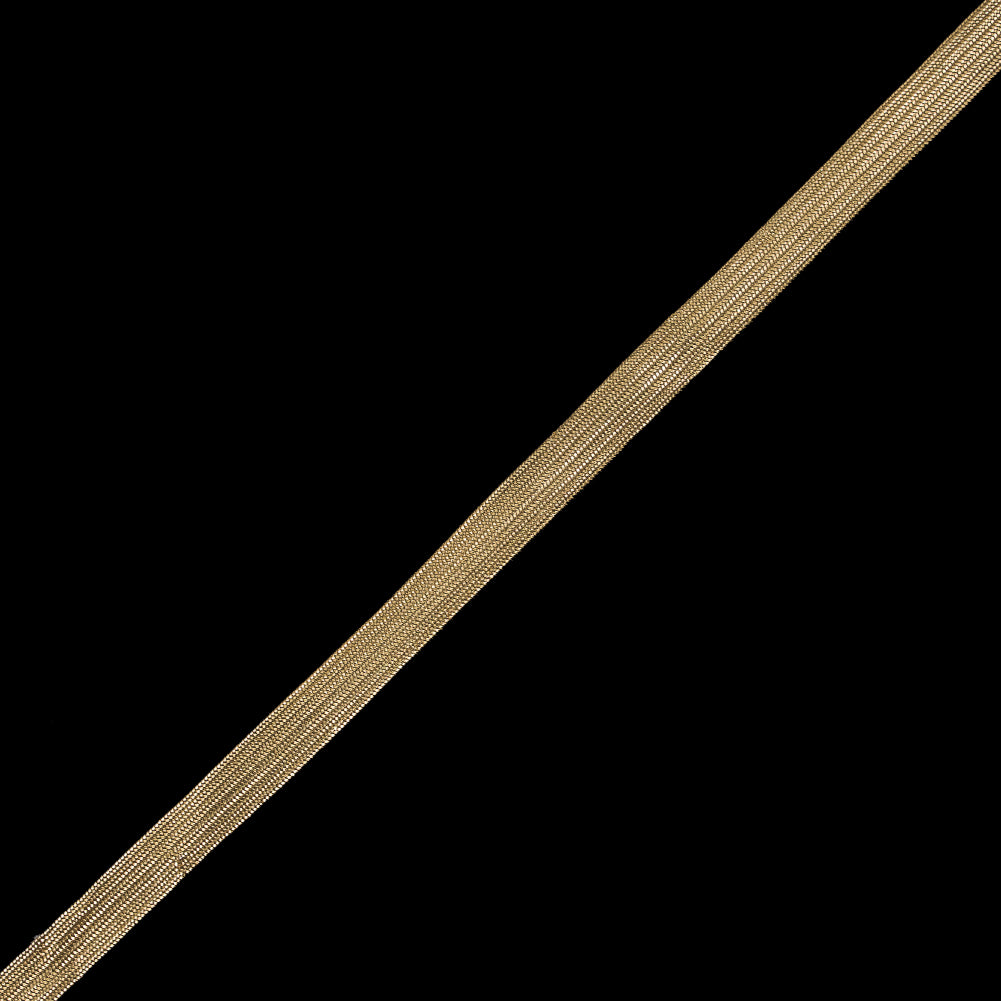 Gold Flat Metallic Braid - 0.5