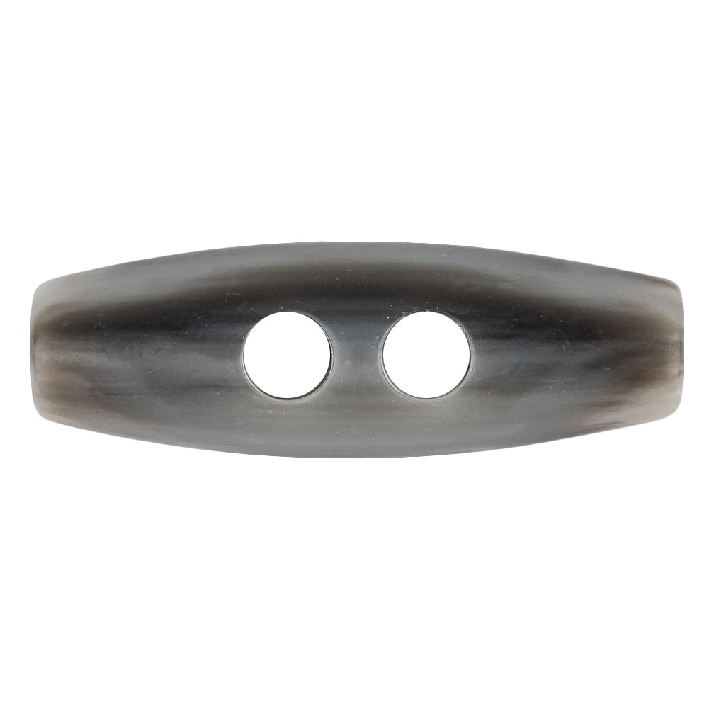 Gray and Storm Plastic Toggle - 64L/40.5mm - Joann Fabrics