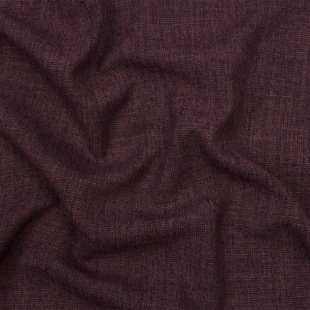Soft Textured Recycled Polyester Drapery Woven - Mulberry - British Imported - Joann Fabrics