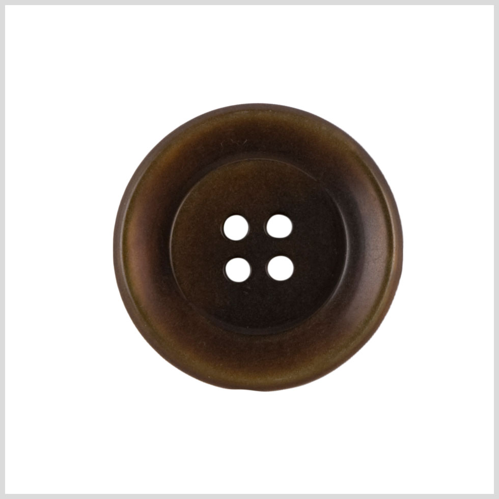 Plastic 4-Hole Button - 44L/28mm - Brown - Joann Fabrics